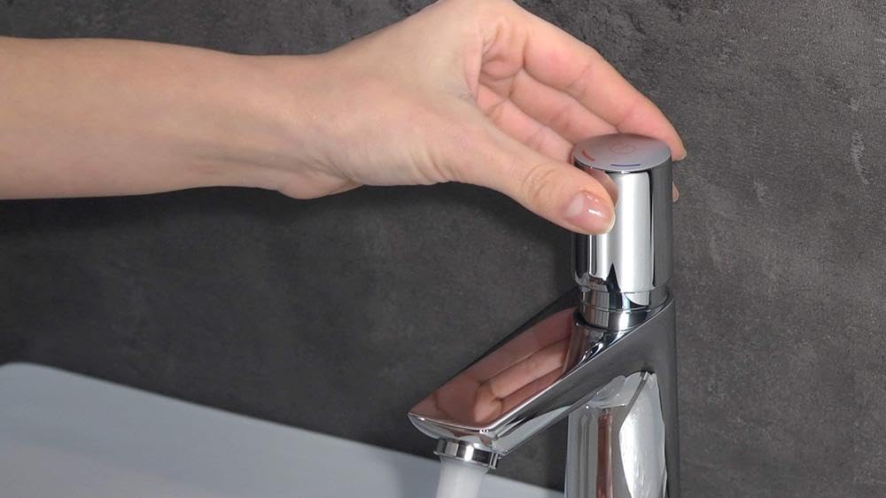 Talis Select E Chrom, Auslaufhöhe 110mm mit Zugstangen-Ablaufgarnitur