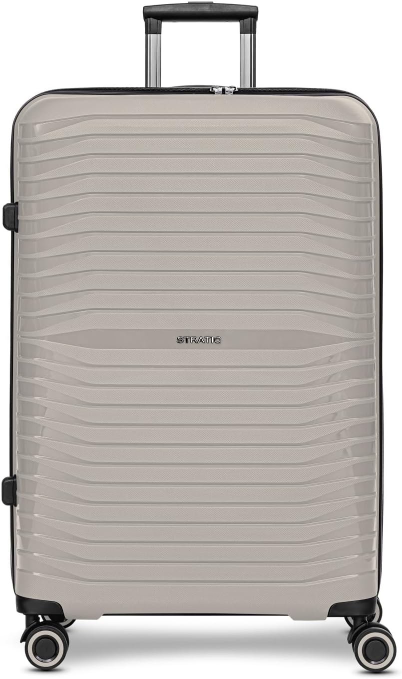 Shine Koffer mit 4 Rollen, Taupe Koffer L (76 cm)