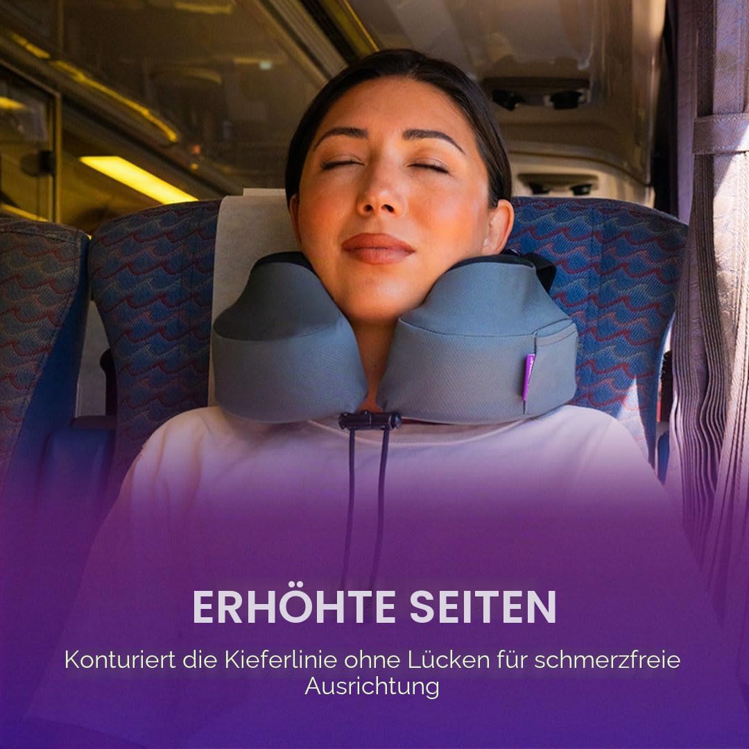 Evolution S3 Reisekissen, Steel Grey