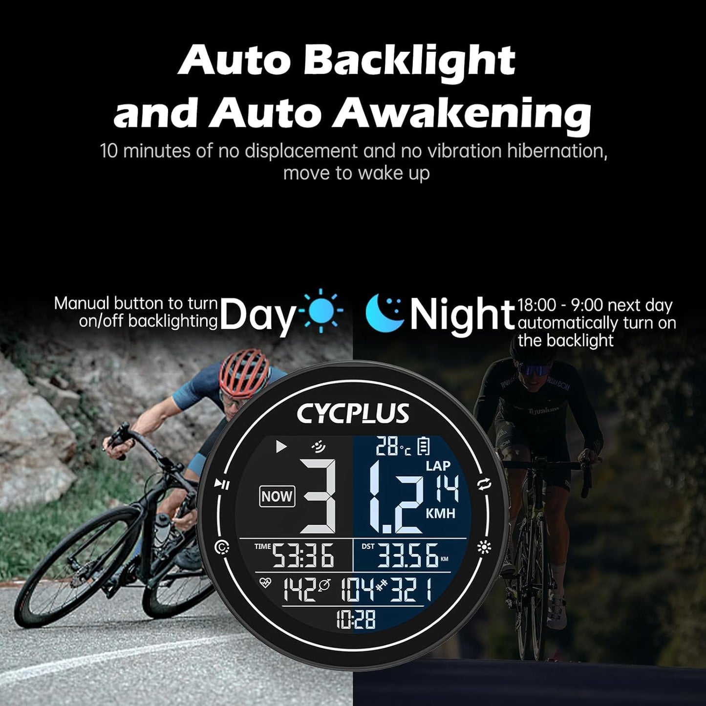 Fahrradcomputer GPS mit ANT+ und Bluetooth 5.0, M2
