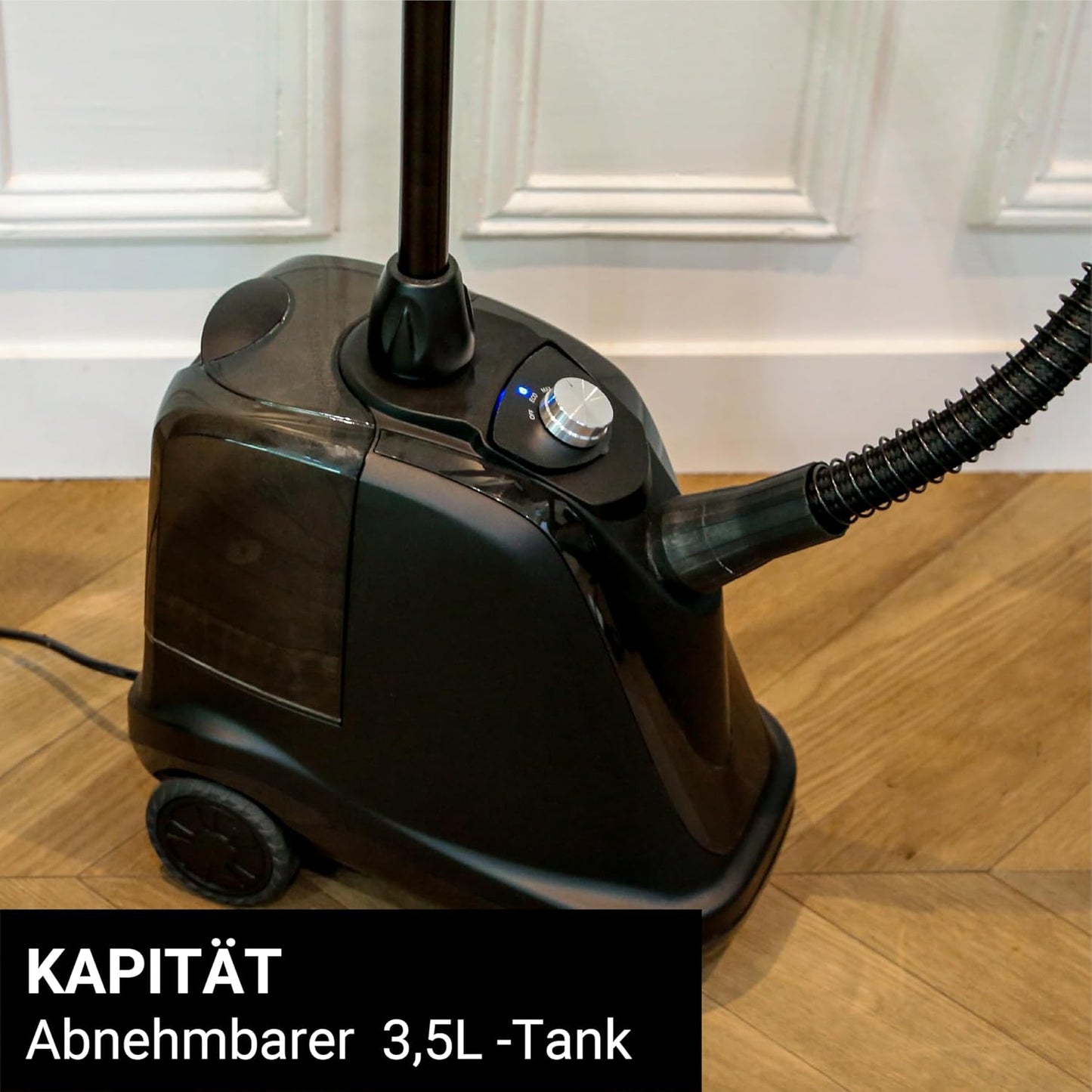 Steamer & Dampfglätter T2000B, Liter 3,5L, Schwarz