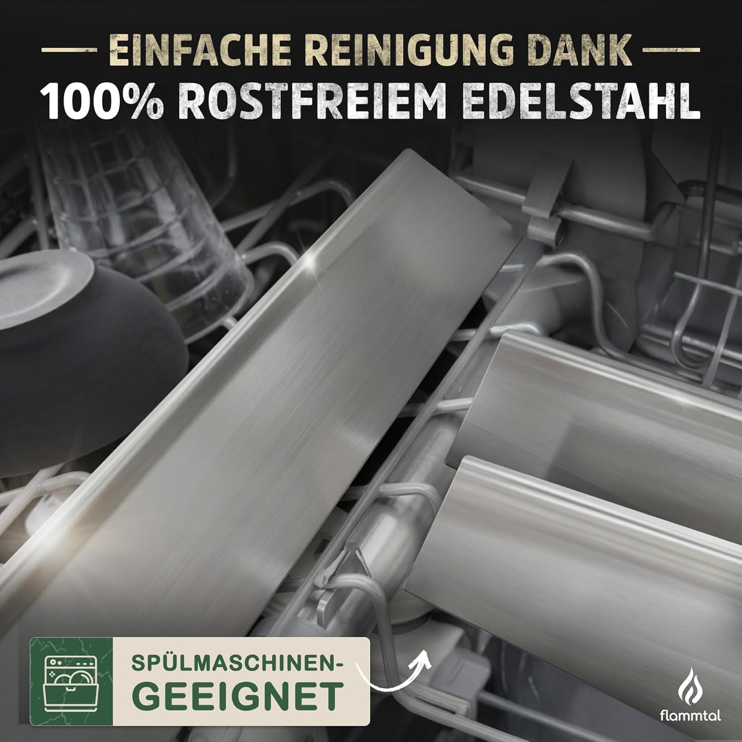 3 Stück Aromaschienen Flave für Weber Spirit, Edelstahl 3