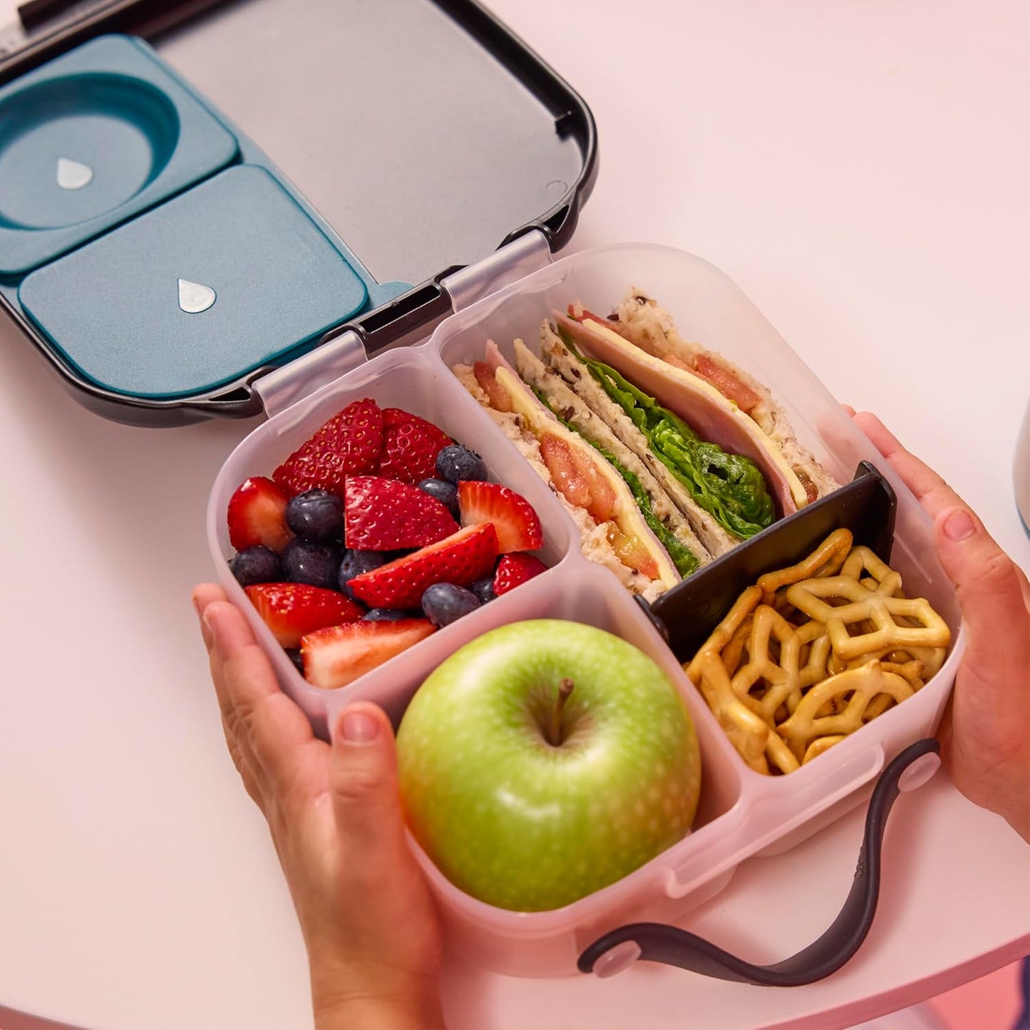 Mini Bento-Box mit 3 Fächern Night Vision, Night Vision