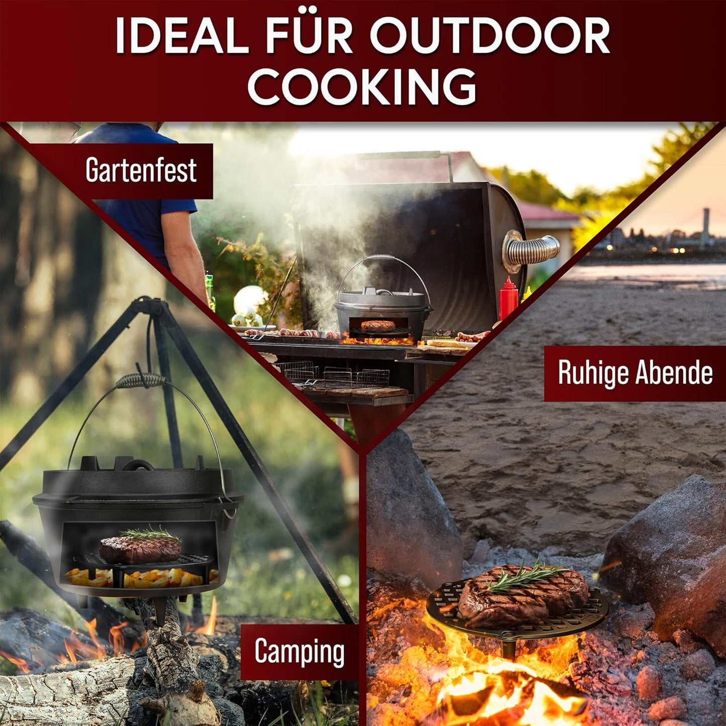Stapelrost für Dutch Oven