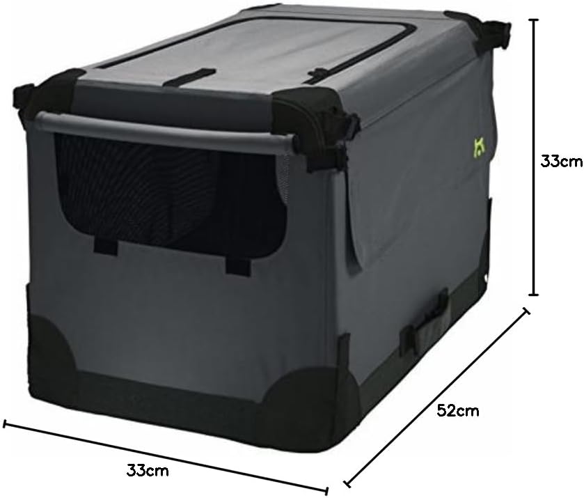 Soft Kennel Hundebox, Anthrazit L 52 x B 33 x H 33 cm