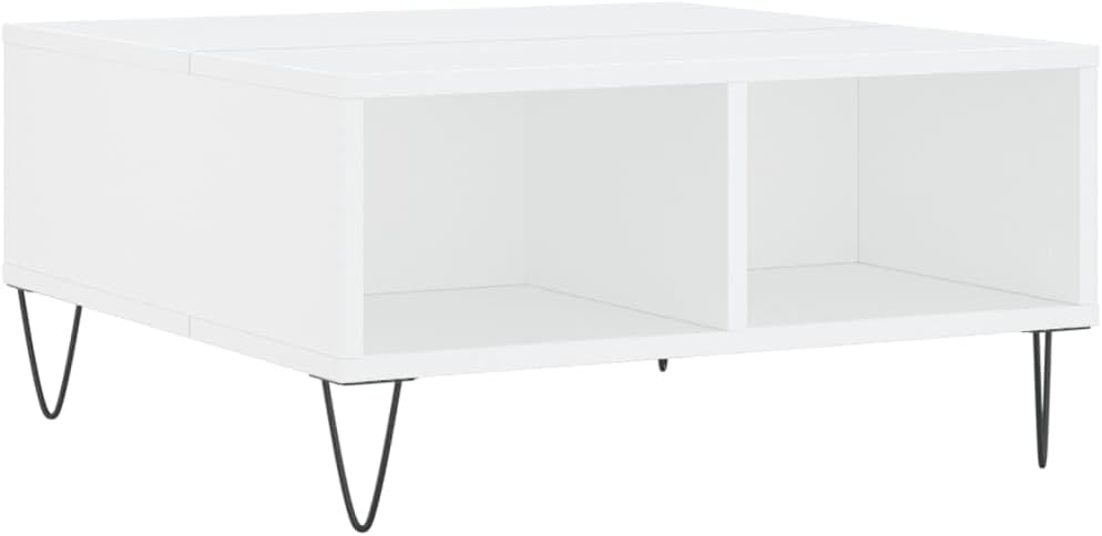 Sofatisch mit Stauraum, Weiss
