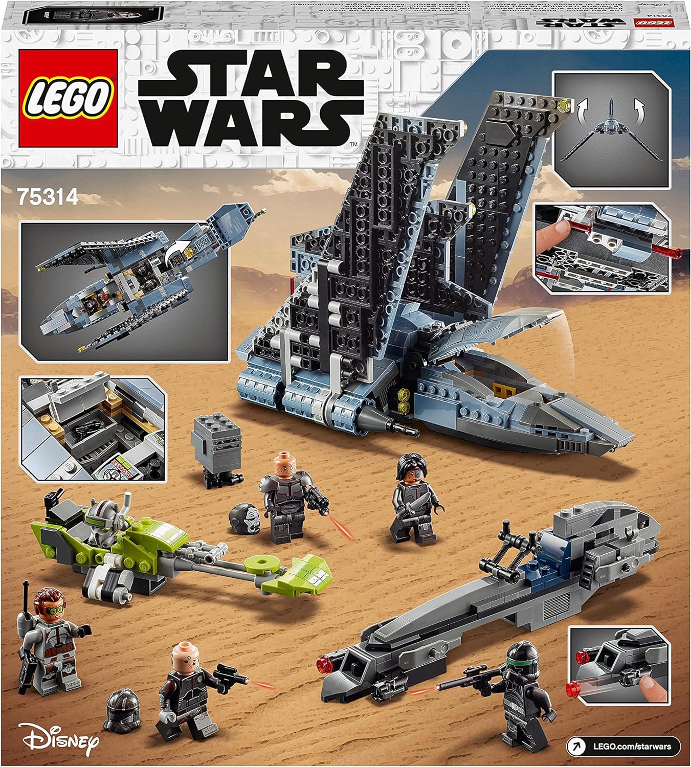 Star Wars Angriffsshuttle aus The Bad Batch