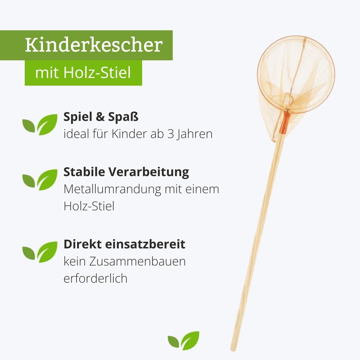 Kescher für Kinder, Orange