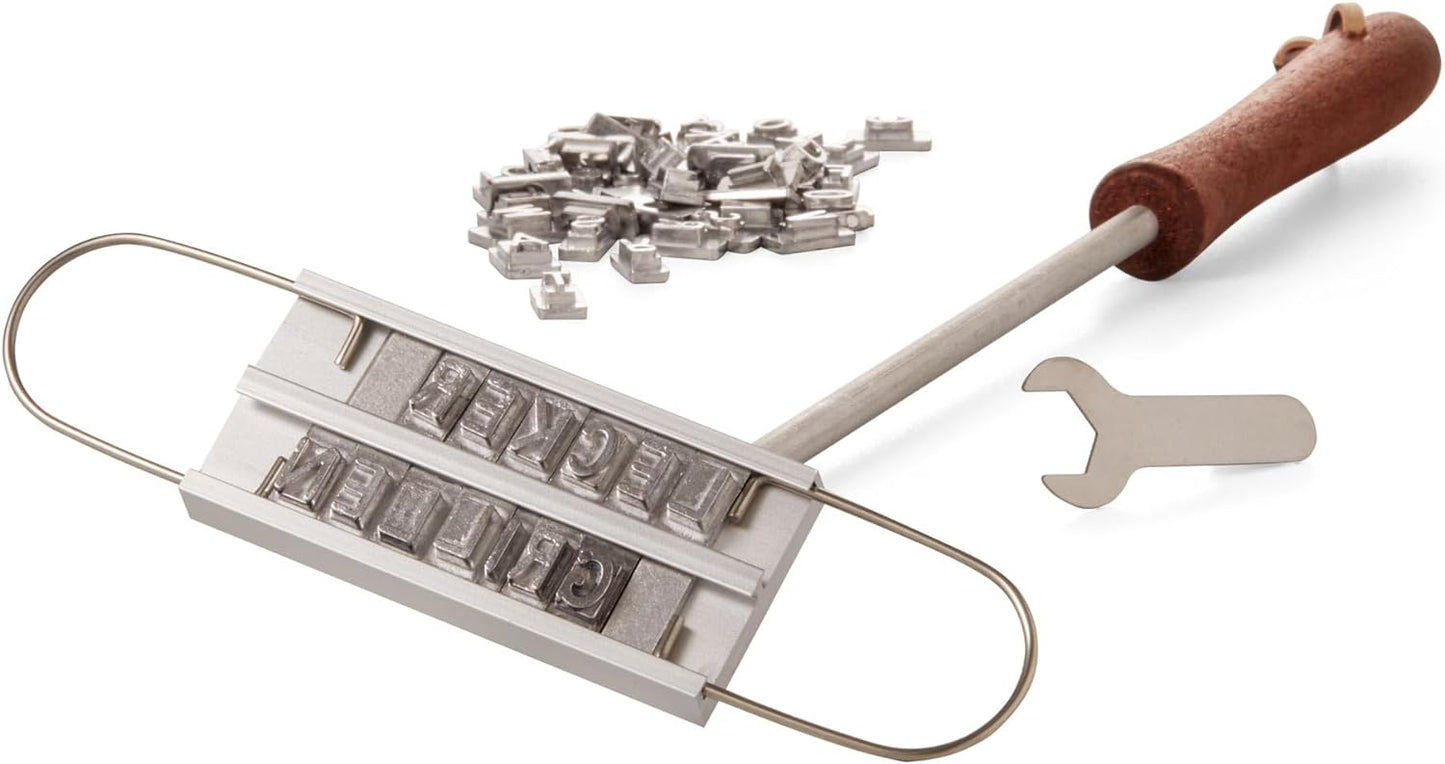 Fleischstempel, Grillbrandeisen + Box