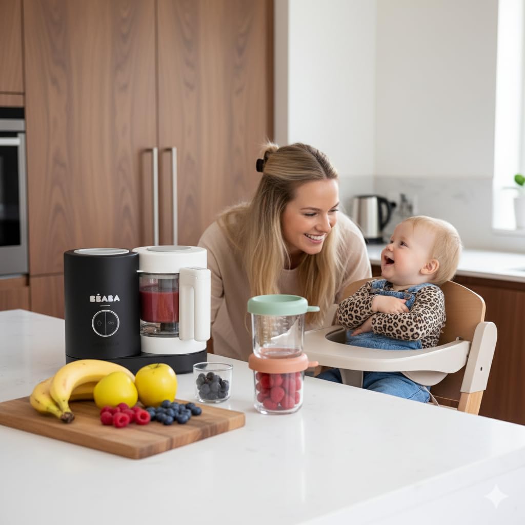 Babycook Néo, Kochroboter Schwarz