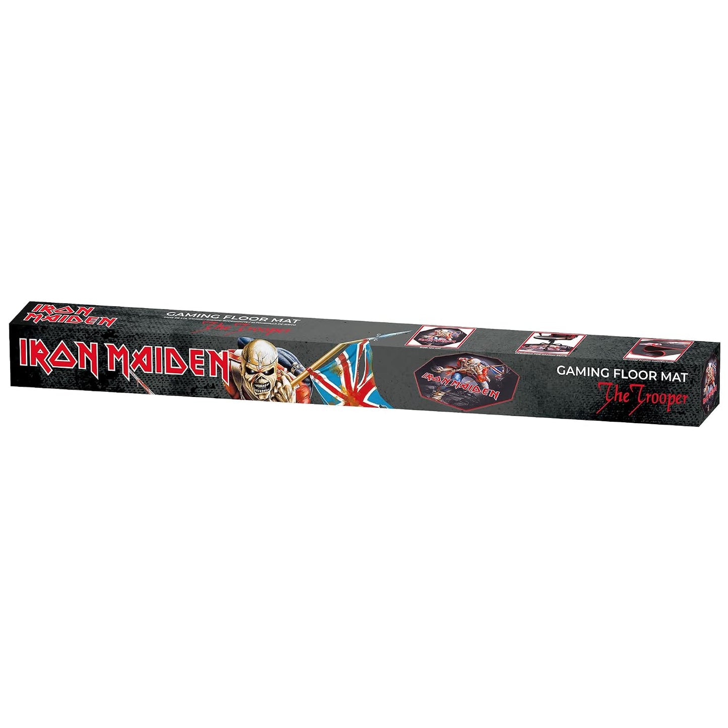 Rutschfeste Gamer-Bodenmatte für Stühle