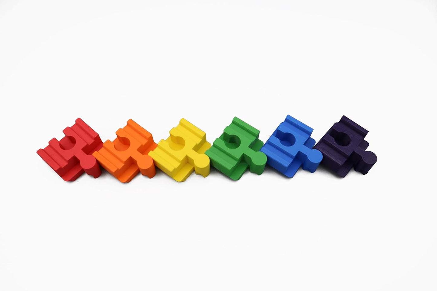 Duplo-Adapter für Holzeisenbahnen, Regenbogen