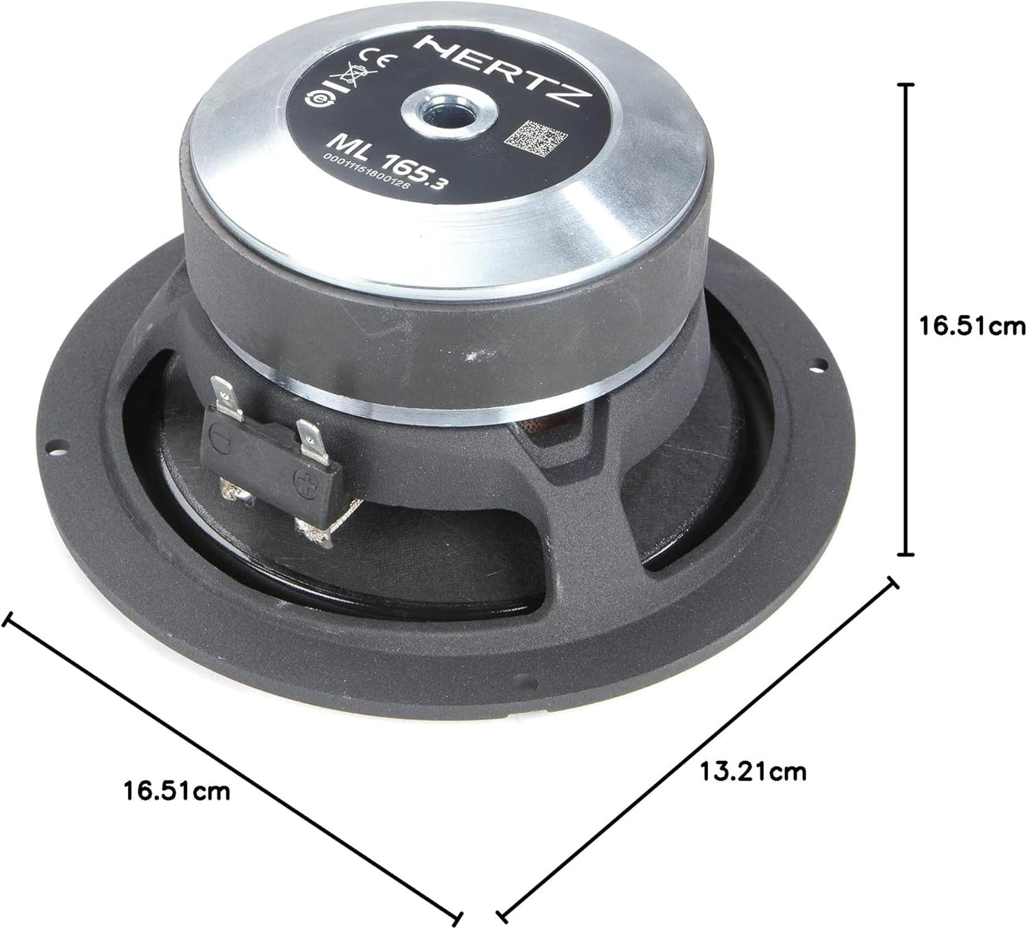 2-Wege-Komponentensystem MLK 165.3 (300W Peak)