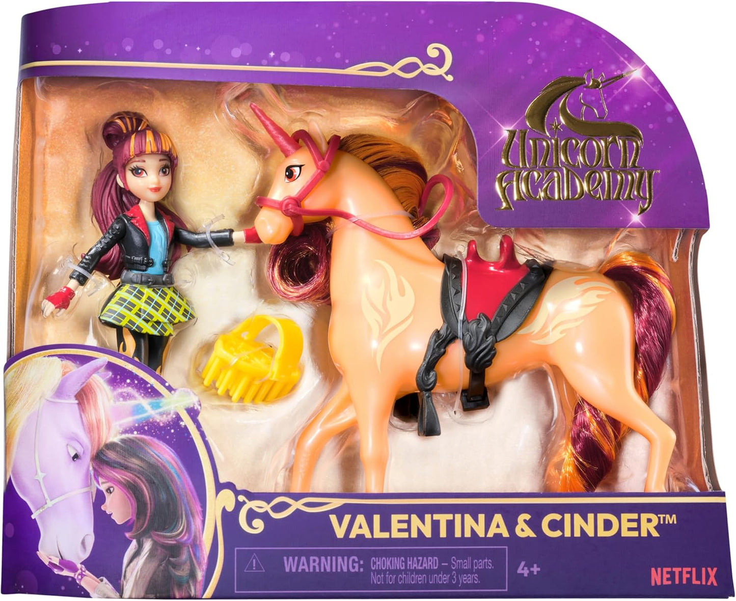 Valentina & Cinder, Valentina und Einhorn Cinder