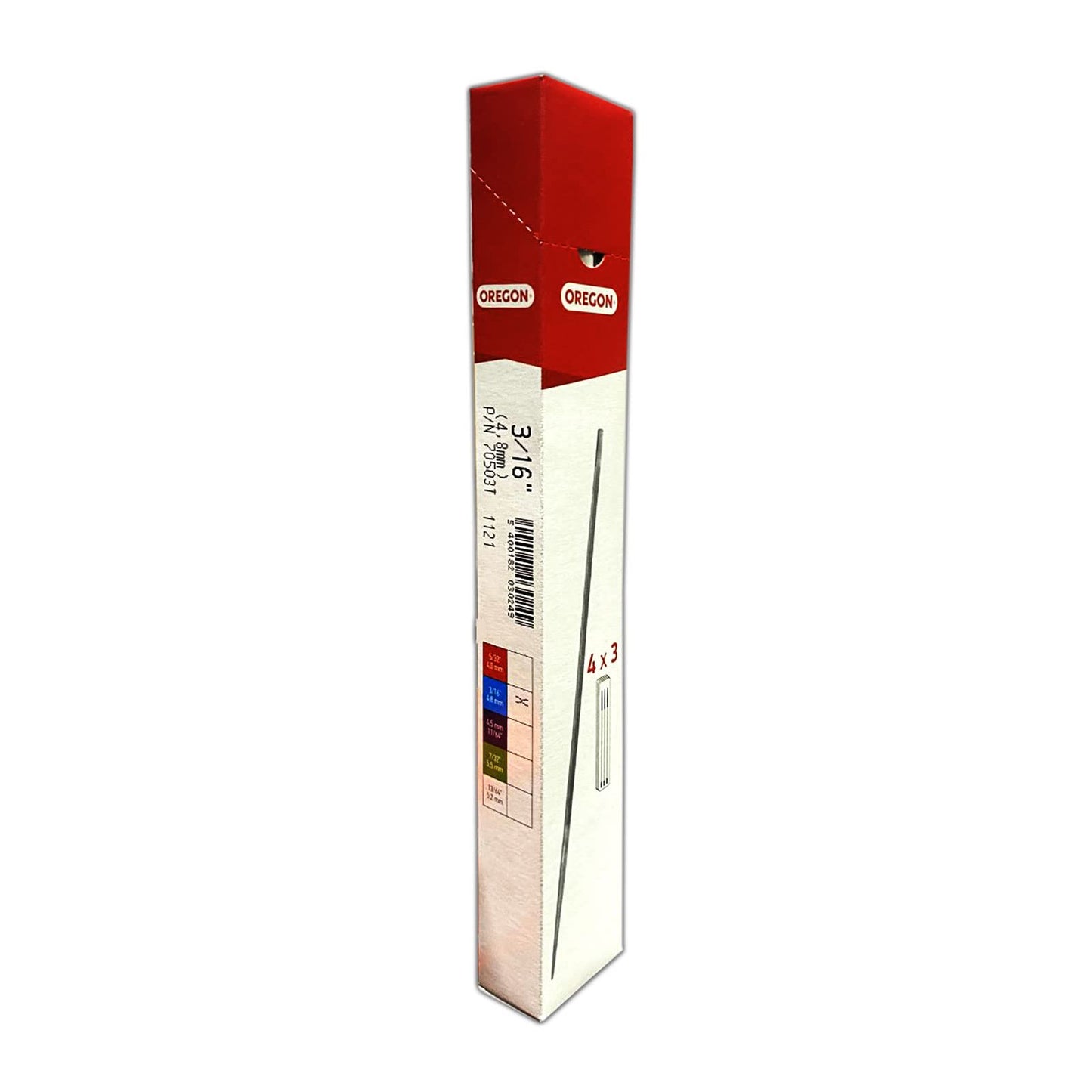 Rundfeilen 3er-Set 4,8mm, 3/16-inch, 3/16-inch