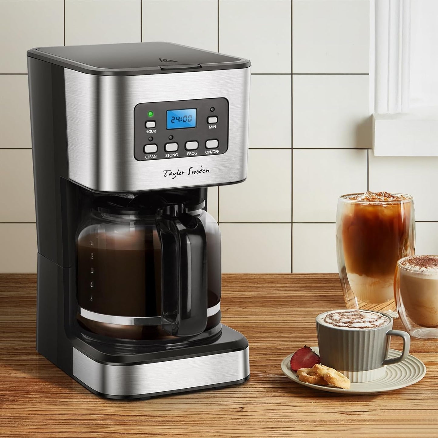 Filterkaffeemaschine Darcy, Schwarz