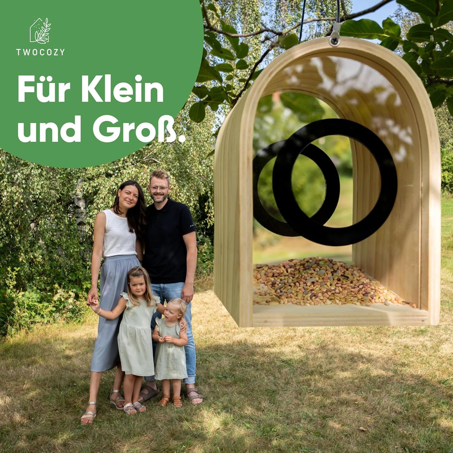 DIY Vogelhaus-Bastelset zum Bemalen