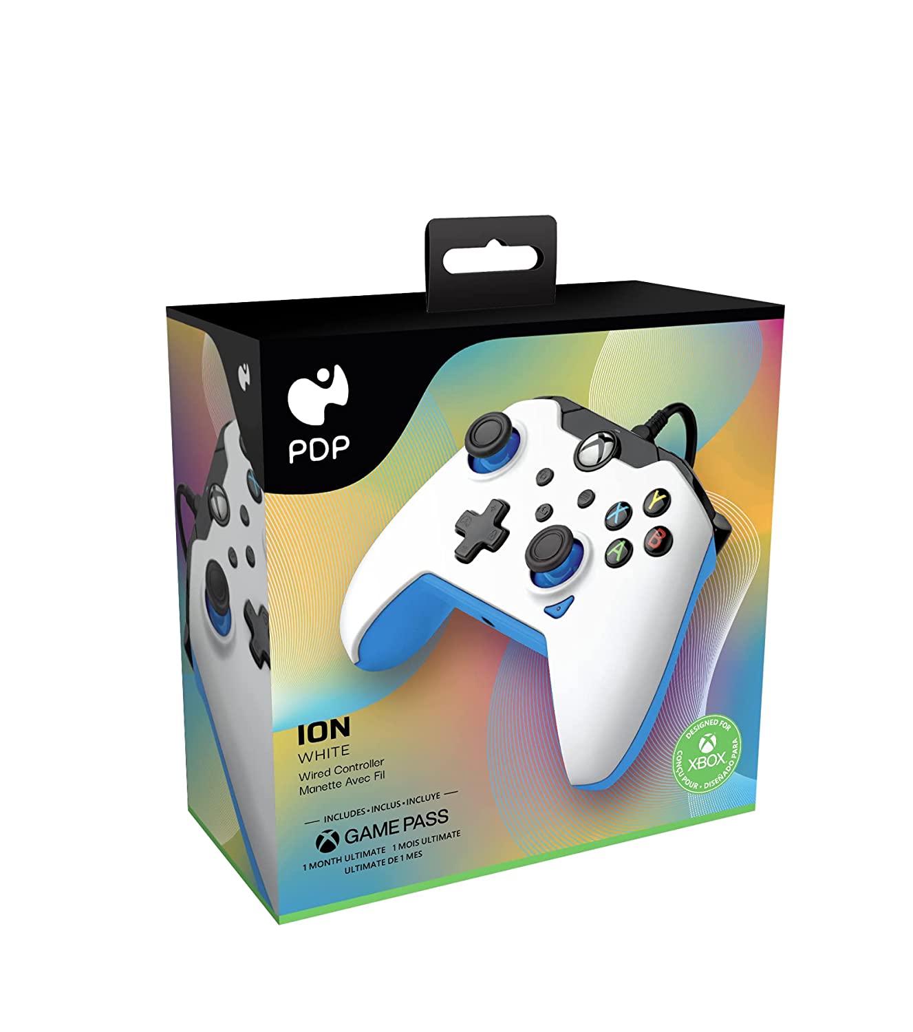 Wired Controller - Ion White, Gamepad, Ion White