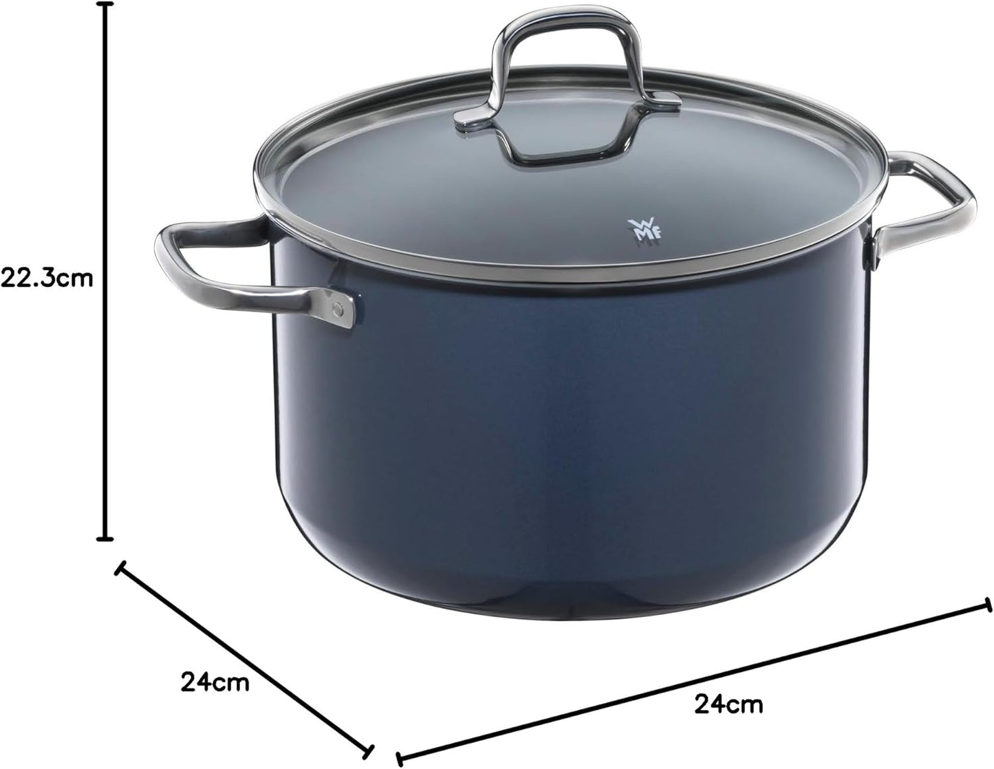 Fusiontec Essential Induktionskochtopf (24 cm, 6,4l)
