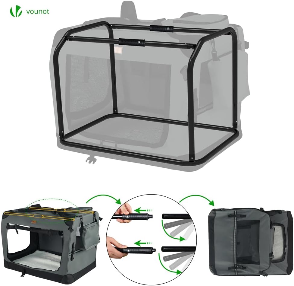Faltbare Transportbox, L 82 x B 60 x H 60 cm Grau