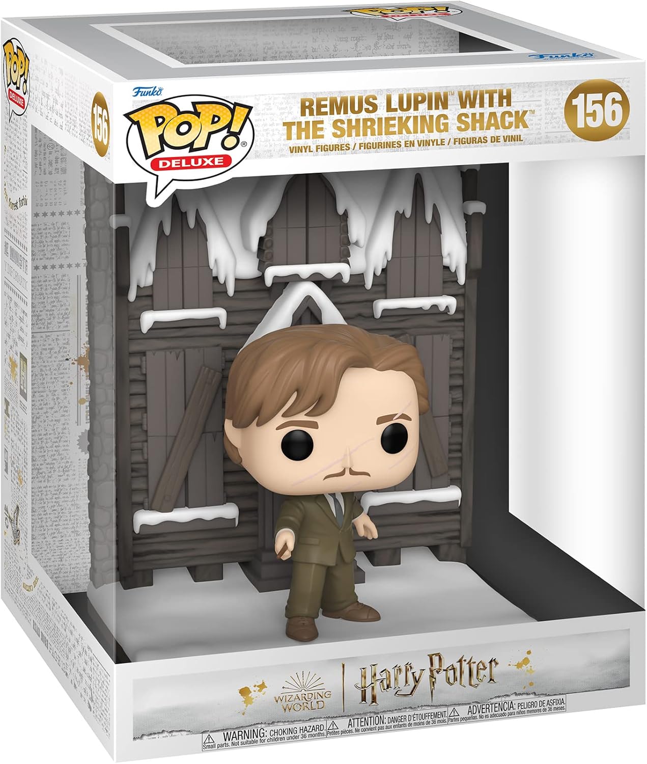 Pop! Harry Potter Hogsmeade Remus Lupin mit Shrieking Shack, Einheitsgrösse, Mehrfarben