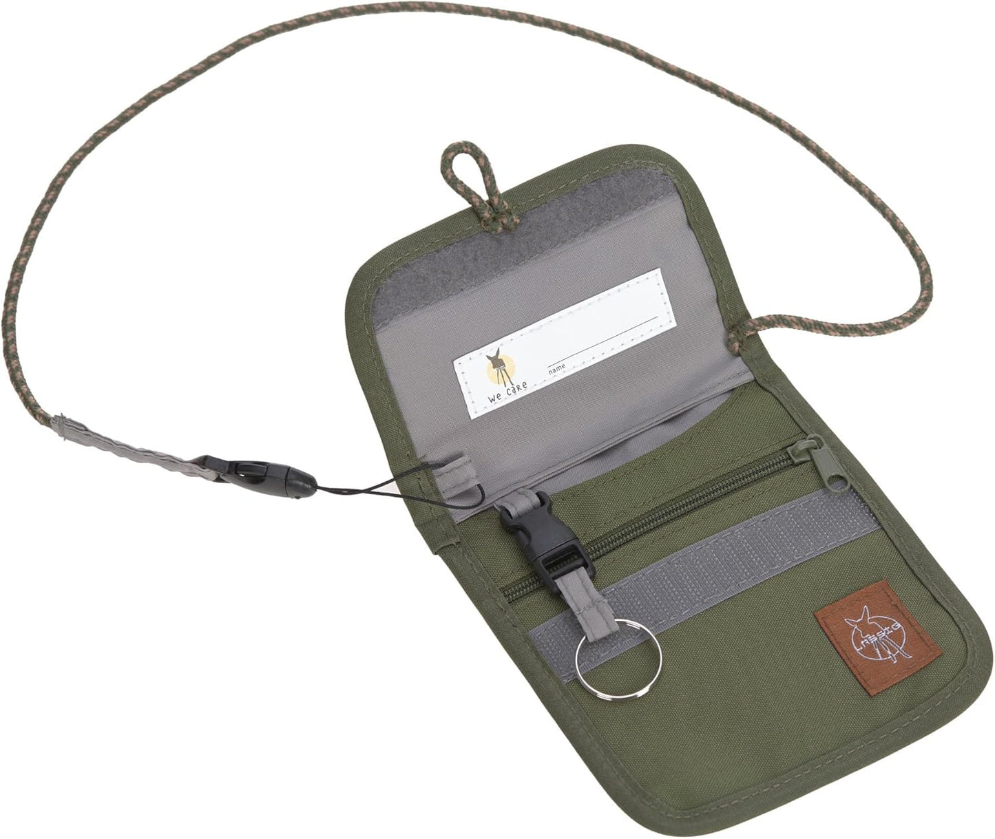 7-teiliges Schulranzen-Set Boxy Unique, Olive