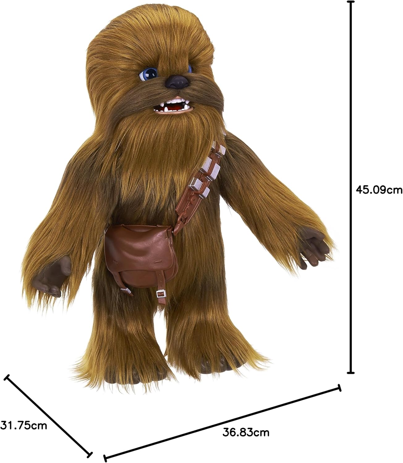 Interaktive Chewbacca Plüschfigur aus Star Wars