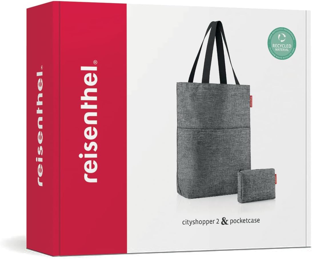 CityShopper mit Pocketcase, Tiwst Silver