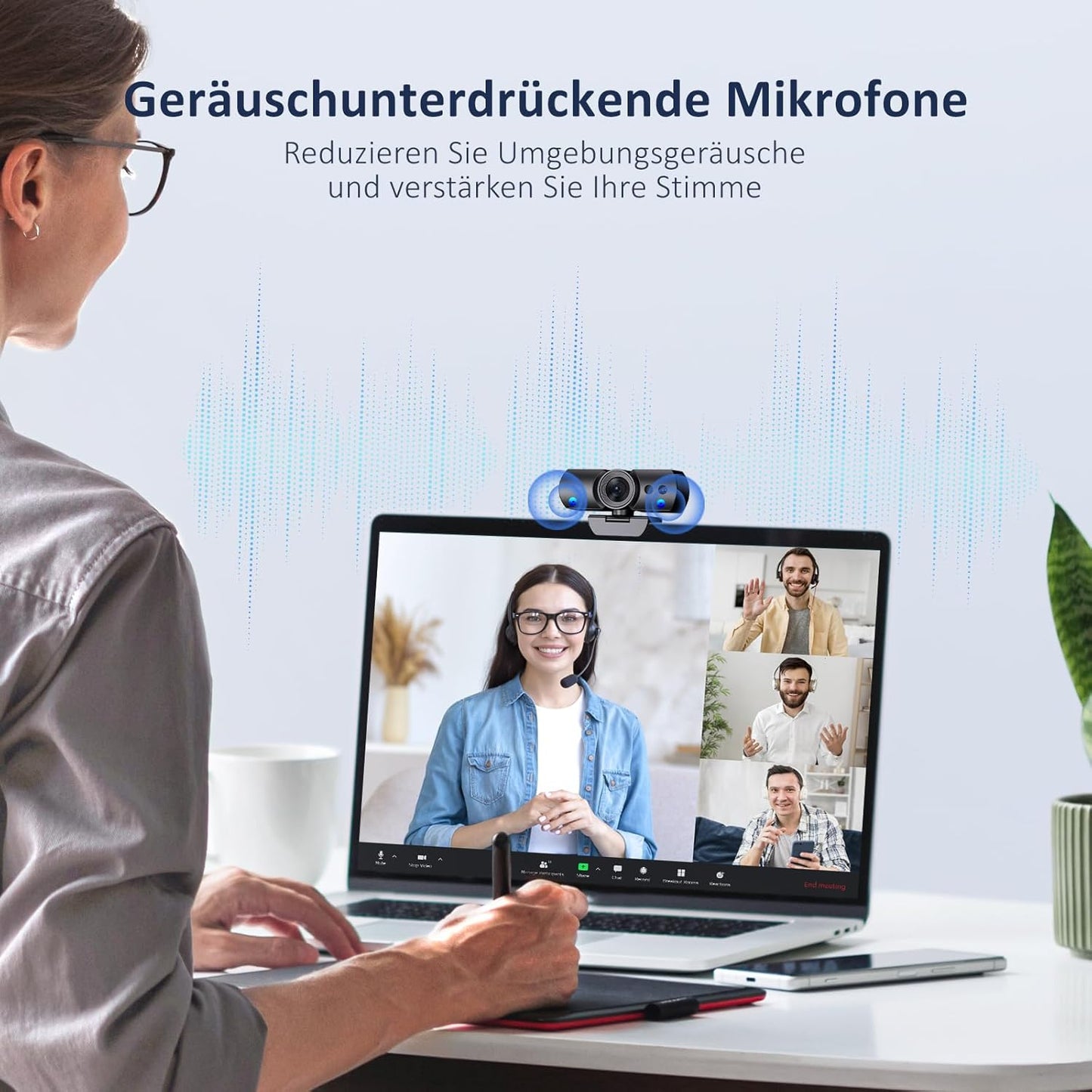 HelloCam Pro mit Windows Hello und Datenschutz, Webcam with Windows Hello
