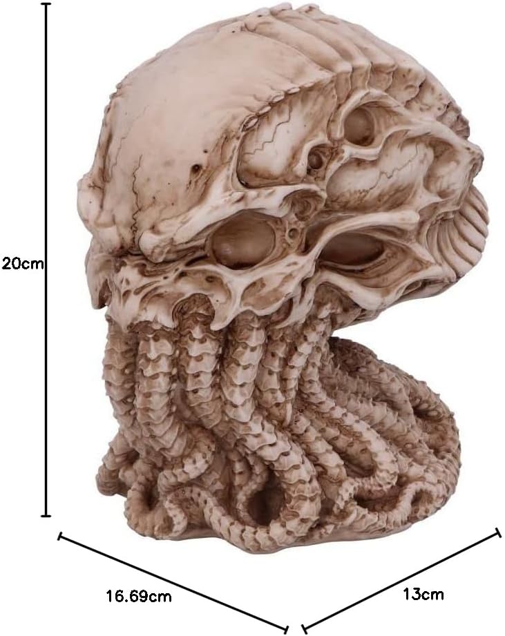 Cthulhu Totenkopf-Figur Ornament 20 cm, Green Cthulhu