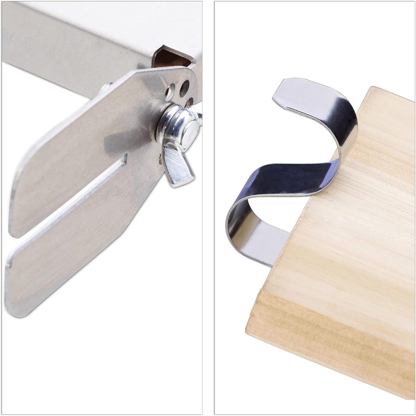4-teiliges Flammlachsbretter-Set mit Räucherplatten, 4