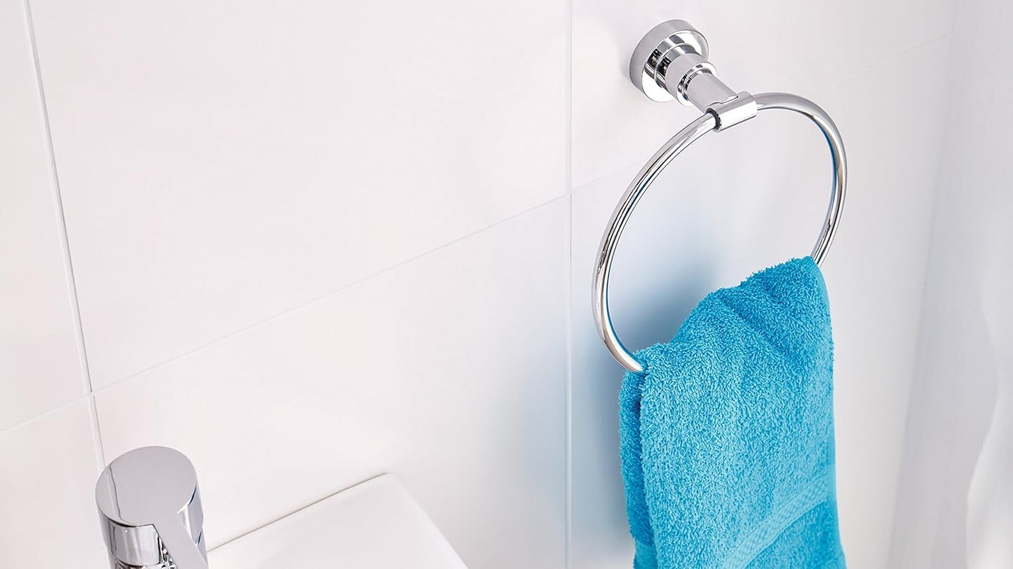 Handtuchring zur Wandbefestigung ohne Bohren, Handtuchring