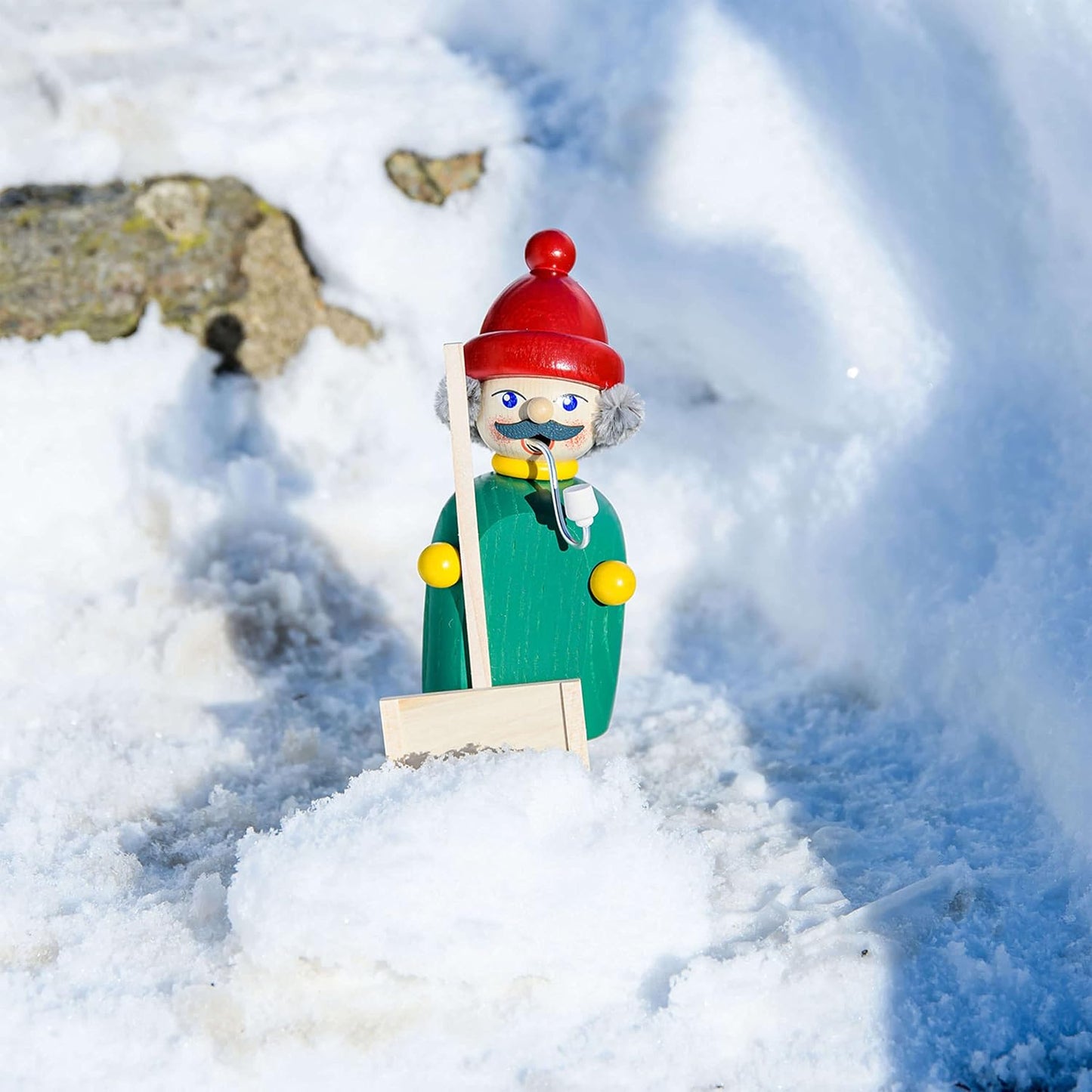 Räuchermännchen Schneeschipper, Schneeschipper