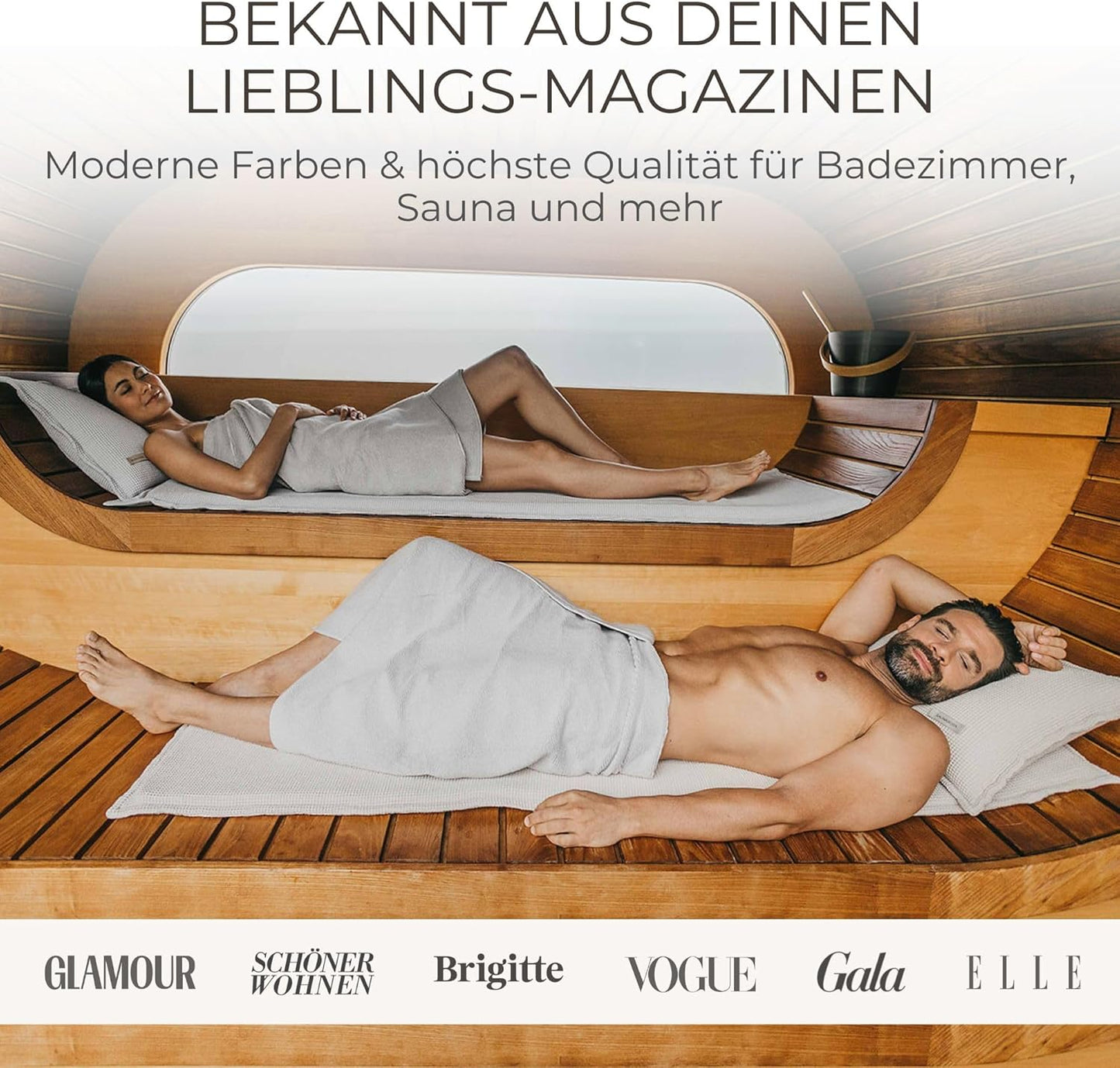 Sauna-Eimer Set, Saunaeimer-Set