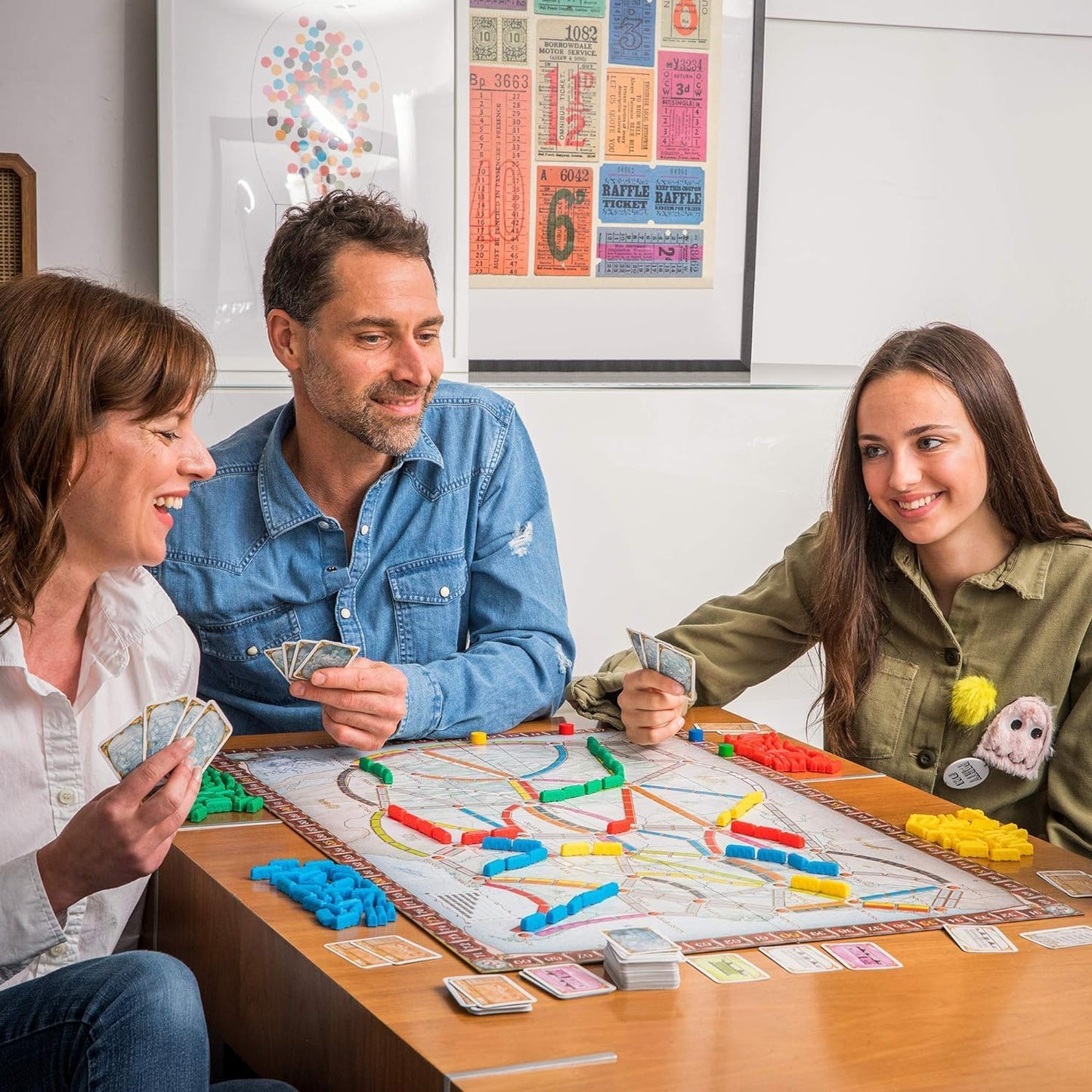 Zug um Zug Familienspiel (2-5 Spieler, ab 8 Jahren)