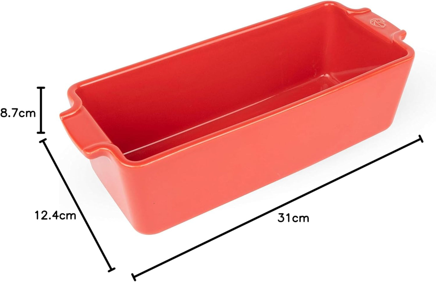 Keramik-Kuchenform Appolia, Rot