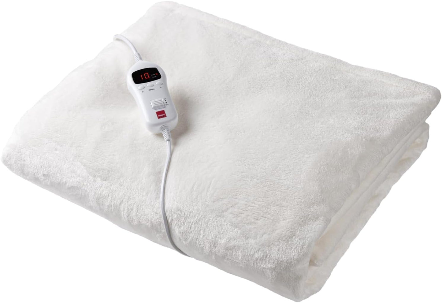 Heizdecke mit Fernbedienung und Timer, 160 x 120 cm Creme