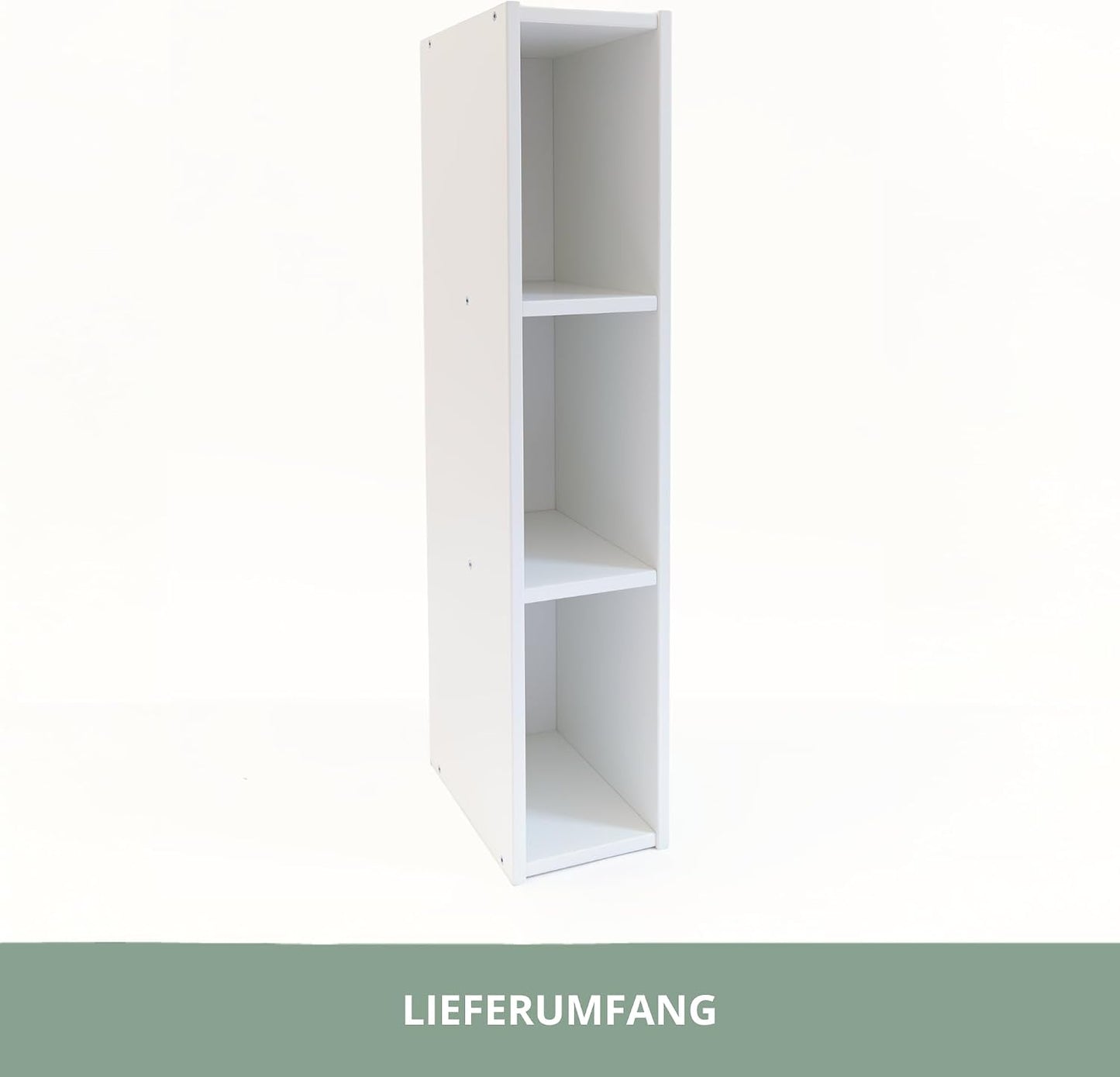 Stauraumregal für Wickelkommode, Weiss Für IKEA HEMNES