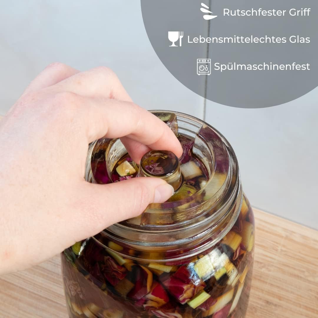 Fermentierglas-Set, Gläser