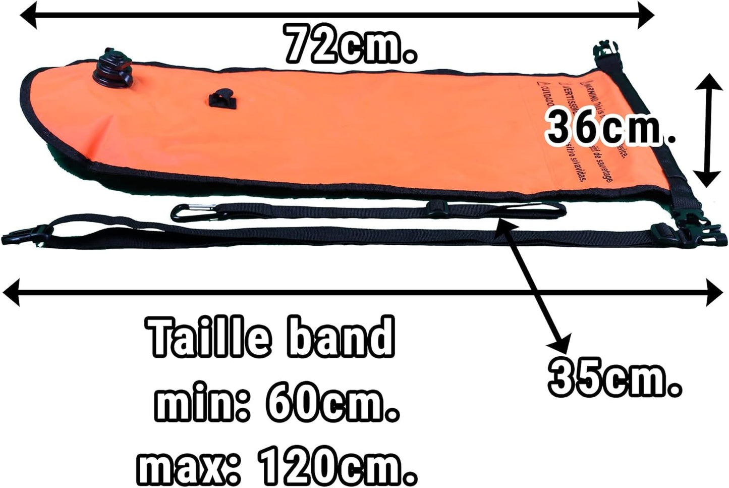Schwimmboje für Freiwasserschwimmen
