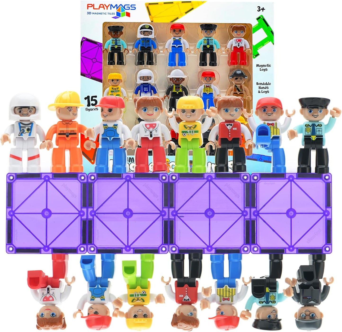 15 Magnetfiguren