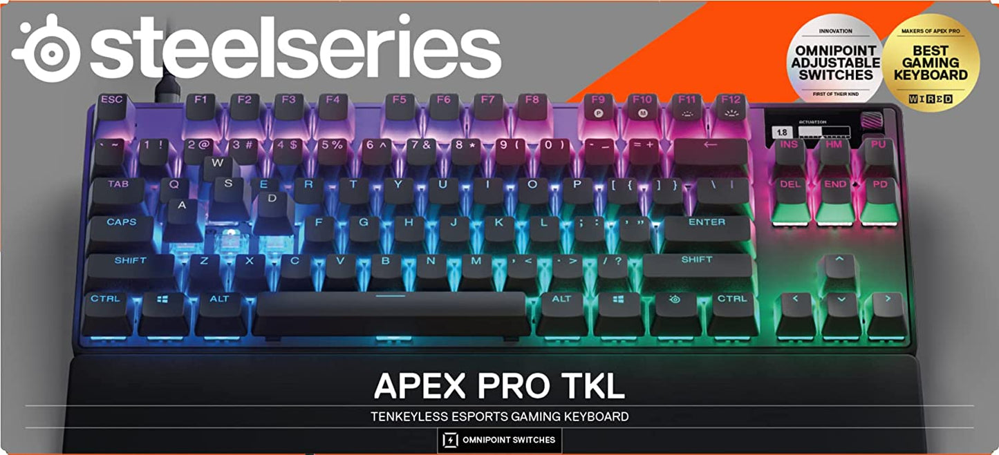 Apex Pro TKL, Gaming-Tastatur, Kabelgebunden TKL (2023) Deutsches QWERTZ