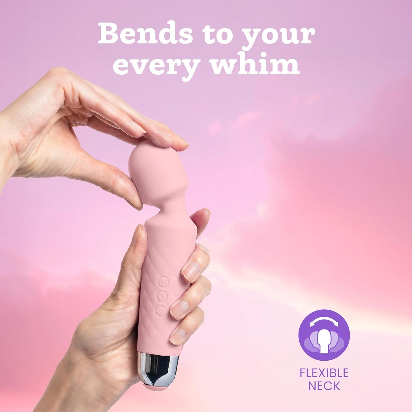 Vibrationsdildo mit 20 Mustern und 8 Geschwindigkeiten, Klein Pink