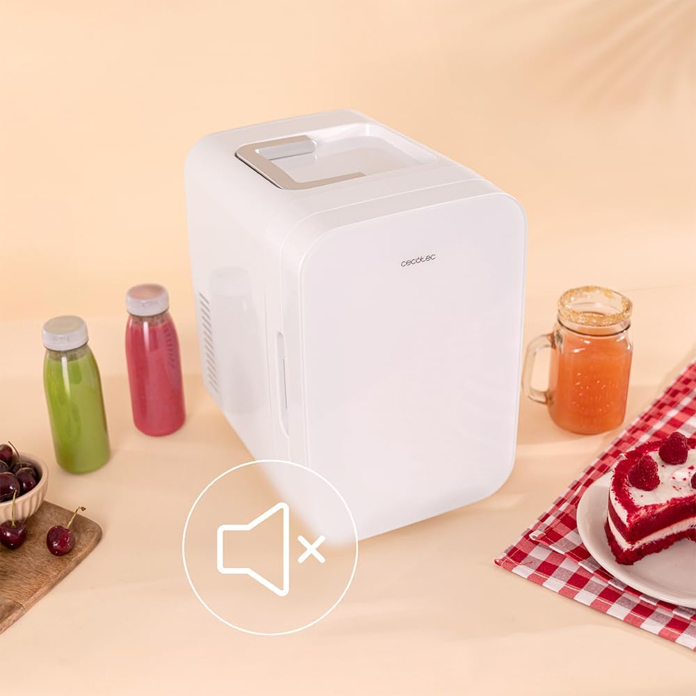 Mini-Kühlschrank mit Kühl- & Heizfunktion, 6 Liter, 6 L | Bahamas Weiss