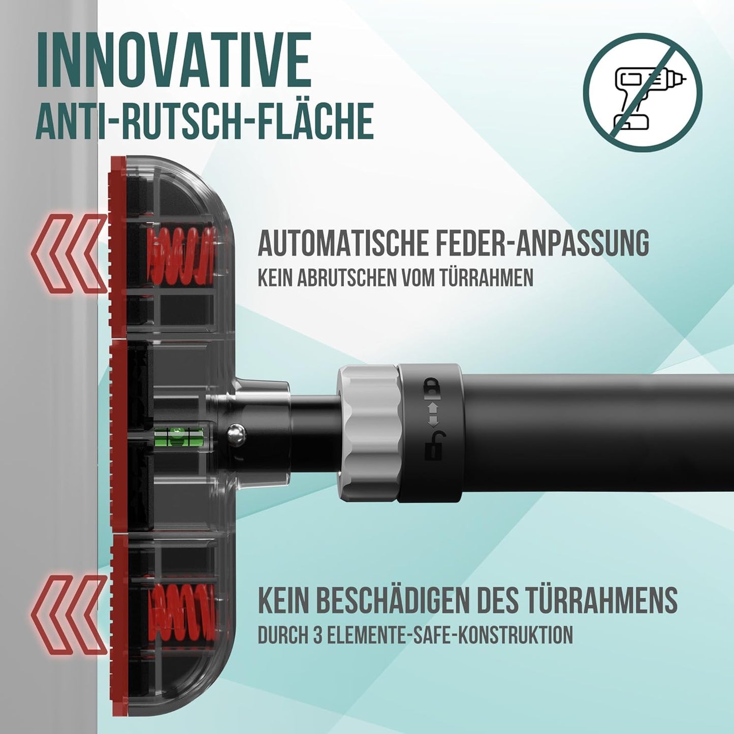 Tür Klimmzugstange + Dip Stange Bundle, Teleskop Klimmzugstange + Dip Stange Bundle
