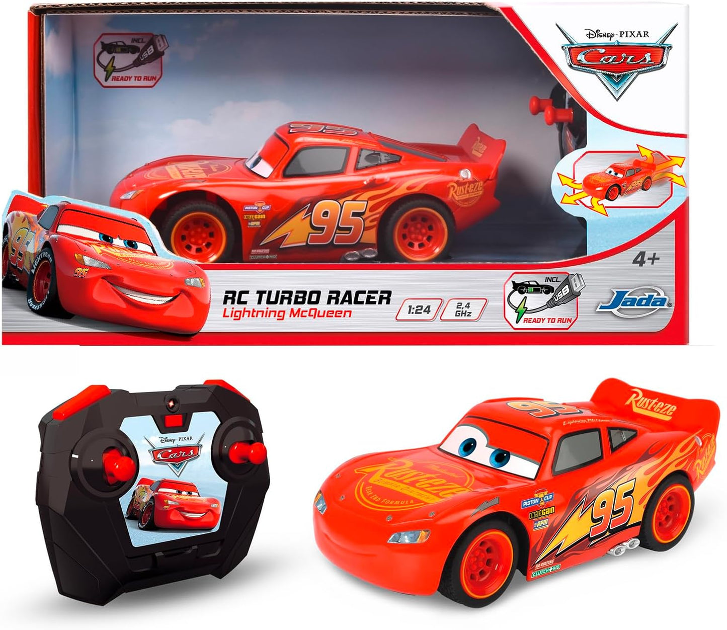 RC Cars 3 Blitz McQueen Turbo Racer, RC Lightning