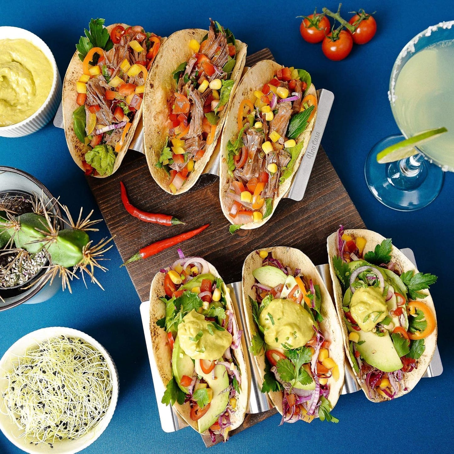 12er-Set Taco-Halter, 12 Pieces