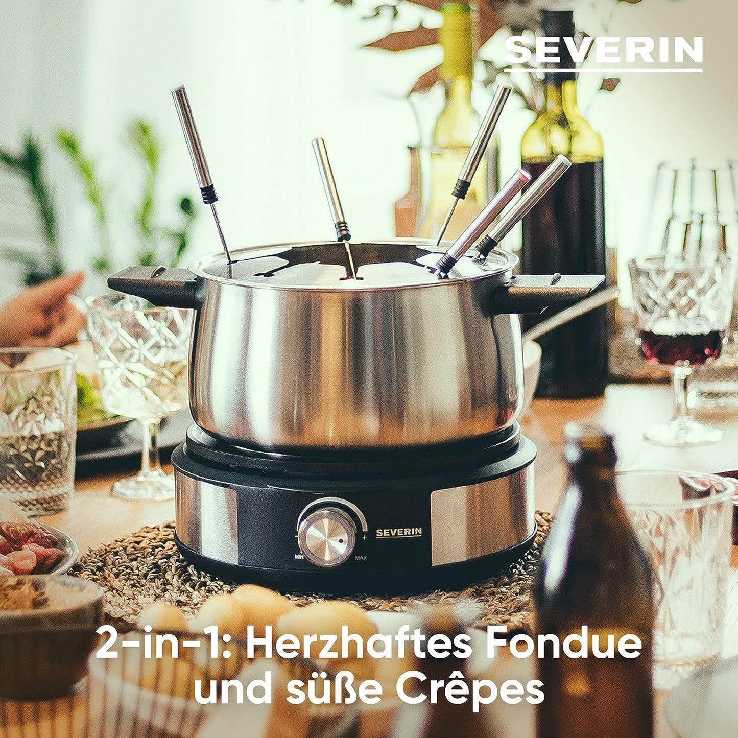 FO2471, Fondueset mit Crepefunktion