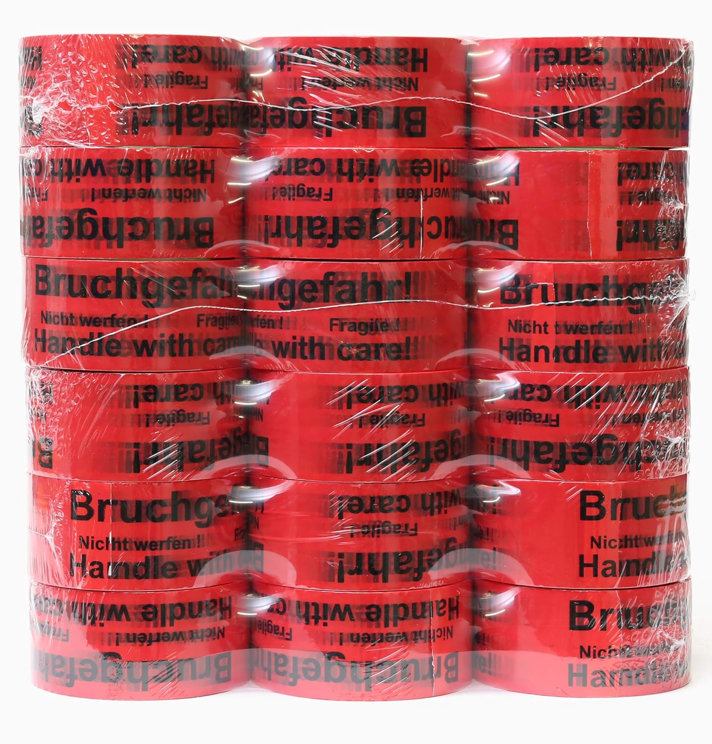 36er Set Paketband "Bruchgefahr", 36