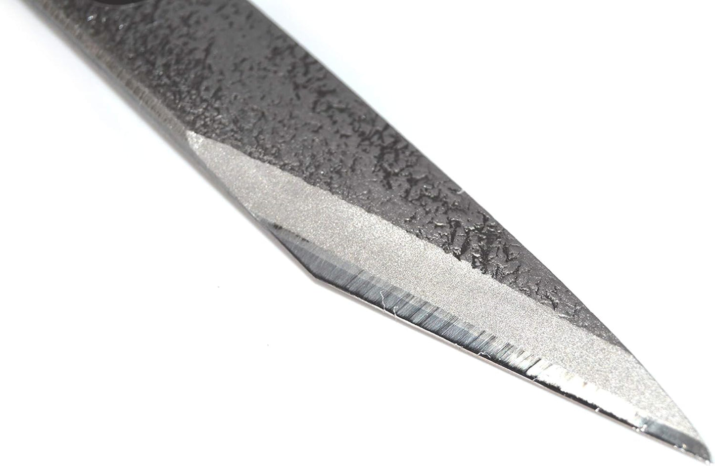 Handgeschmiedetes Kiridashi Schnitzmesser 18 mm, Gehämmert 18 mm